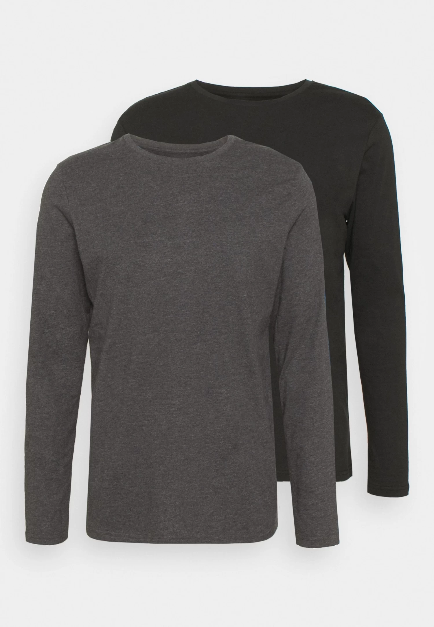 Pier One 2 Pack - Longsleeve - Dark Grey/Black 5 Pier One 2 Pack - Longsleeve - Dark Grey/Black - Afbeelding 5