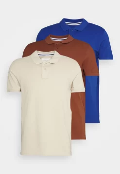 Pier One 3 Pack - Poloshirt - Dark Blue/Brown/Beige -Pier One Verkoopwinkel 038a83fac8454865a35c3aa6f3f46e80 scaled