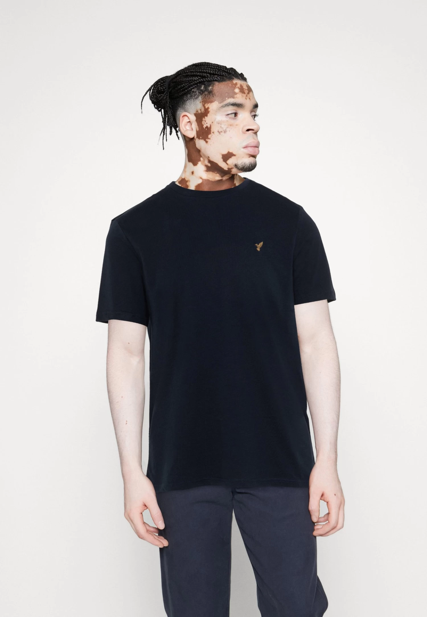 Pier One 3 Pack - T-Shirt Basic - White/Dark Blue/Blue 4 Pier One 3 Pack - T-Shirt Basic - White/Dark Blue/Blue - Afbeelding 4