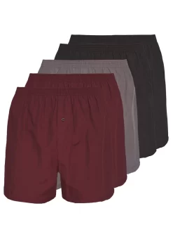 Pier One 5 Pack - Boxershort - Black/Grey/Red -Pier One Verkoopwinkel 17f05fc9e0fb466794291a459151f1b7 scaled