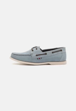 Pier One Leather Unisex - Bootschoenen - Light Blue
