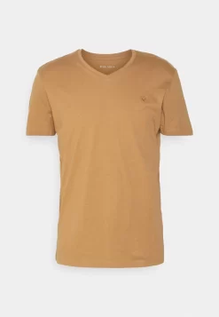 Pier One V Neck Bird Tonal 3 Pack - T-Shirt Basic - Light Brown/White/Dark Blue -Pier One Verkoopwinkel 239be3f8d5344e18a078136b88ad5384 scaled