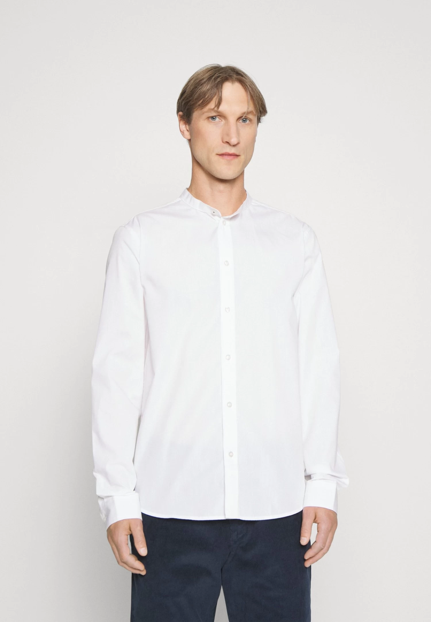 Pier One 2 Pack - Overhemd - White/Olive 2 Pier One 2 Pack - Overhemd - White/Olive - Afbeelding 2