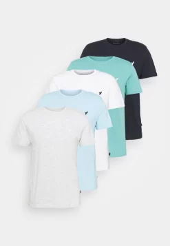 Pier One 5 Pack - T-Shirt Basic - Light Grey - 101_White - 001_Green - 602 14 Pier One 5 Pack - T-Shirt Basic - Light Grey - 101_White - 001_Green - 602 -Pier One Verkoopwinkel 3fe4ededb7e446c69186309619c33f40 scaled