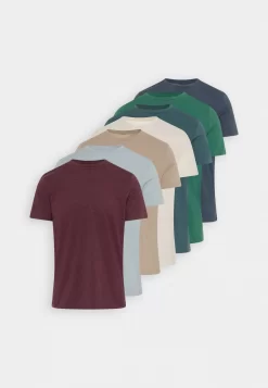 Pier One 7 Pack - T-Shirt Basic - Blue/Mottled Bordeaux/White 21 Pier One 7 Pack - T-Shirt Basic - Blue/Mottled Bordeaux/White -Pier One Verkoopwinkel 40238aec486841c1aa91cee1f0bc607e scaled