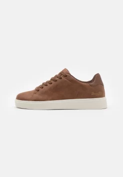 Pier One Unisex - Sneakers Laag - Cognac