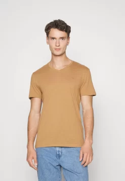 Pier One V Neck Bird Tonal 3 Pack - T-Shirt Basic - Light Brown/White/Dark Blue -Pier One Verkoopwinkel 6cb58bfc668145ef8b56c752a3c3901c scaled
