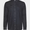 Pier One Denim - Overhemd - Black