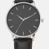 Pier One Horloge - Black/Silvercoloured