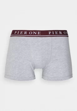 Pier One 5 Pack - Onderbroeken - Bordeaux/Mottled Grey -Pier One Verkoopwinkel 8798162d0ce745f0998190a914ff7dd6 scaled