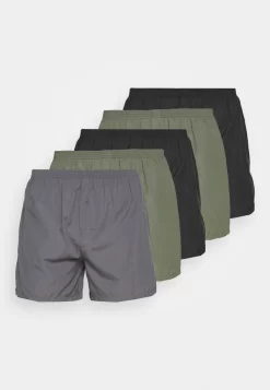 Pier One 5 Pack - Boxershort - Black/Khaki/Dark Grey -Pier One Verkoopwinkel aabf1b6cd2d84a338064454393e5f372 scaled