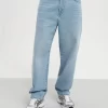 Pier One Relaxed Fit Jeans - Light Blue Denim