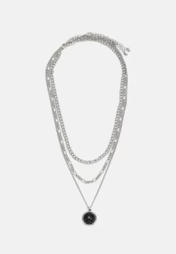 Pier One Unisex 3 Pack - Ketting - Silver-Coloured