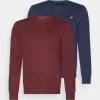 Pier One Sweater - Dark Blue/Bordeaux
