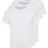 Pier One 3 Pack - T-Shirt Basic - White
