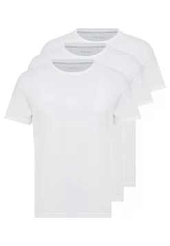 Pier One 3 Pack - T-Shirt Basic - White
