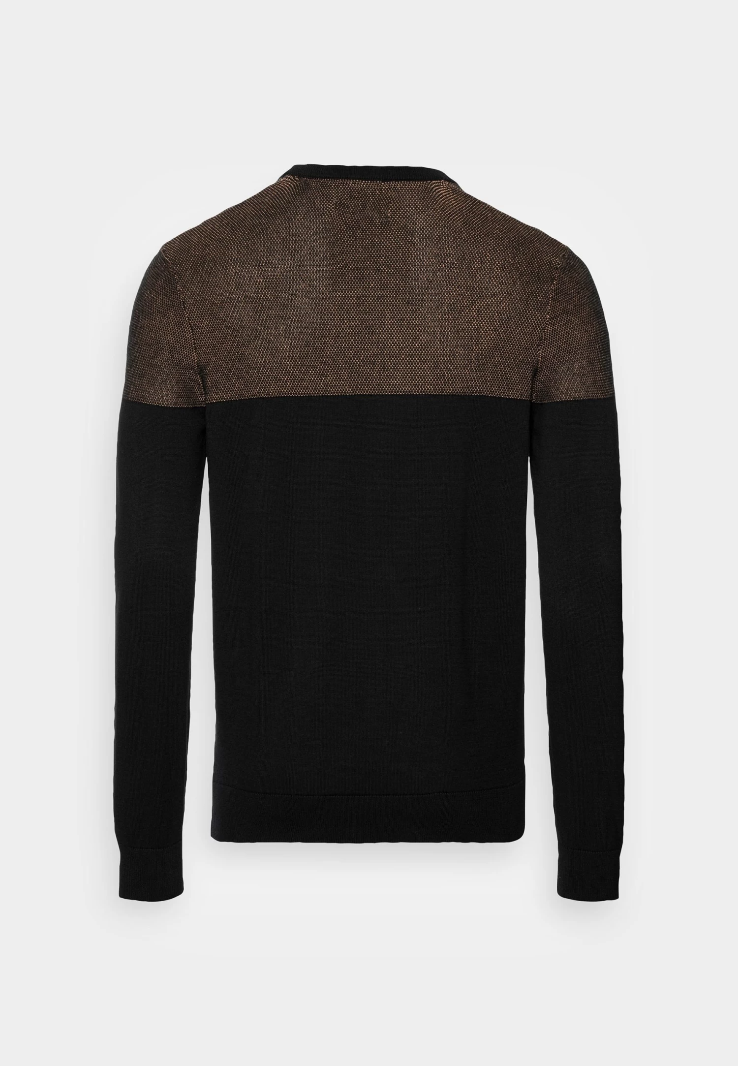 Pier One Trui - Black/Brown 2 Pier One Trui - Black/Brown - Afbeelding 2